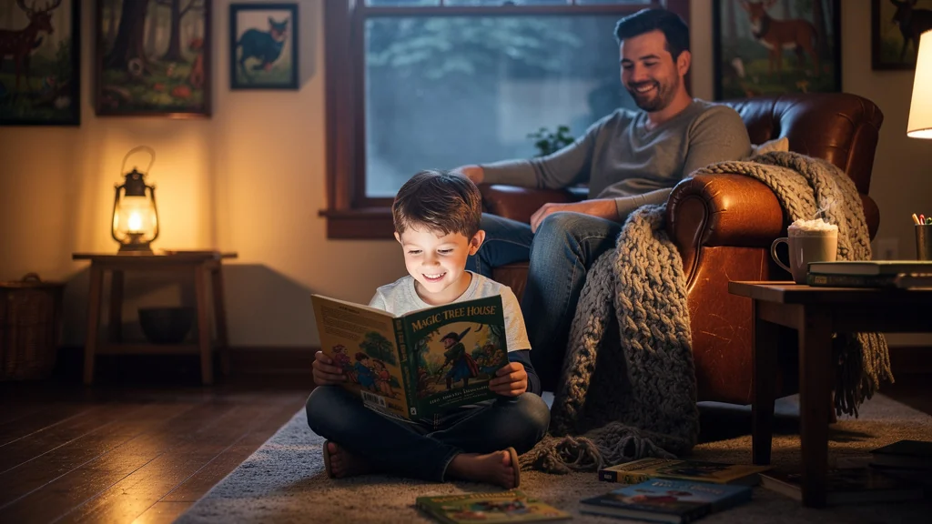 Lecture magique du tome 57 qui a rapproché mon fils de 8 ans et transformé nos soirées