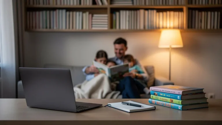Comment la lecture du soir avec mes enfants a survécu à mes semaines chargées